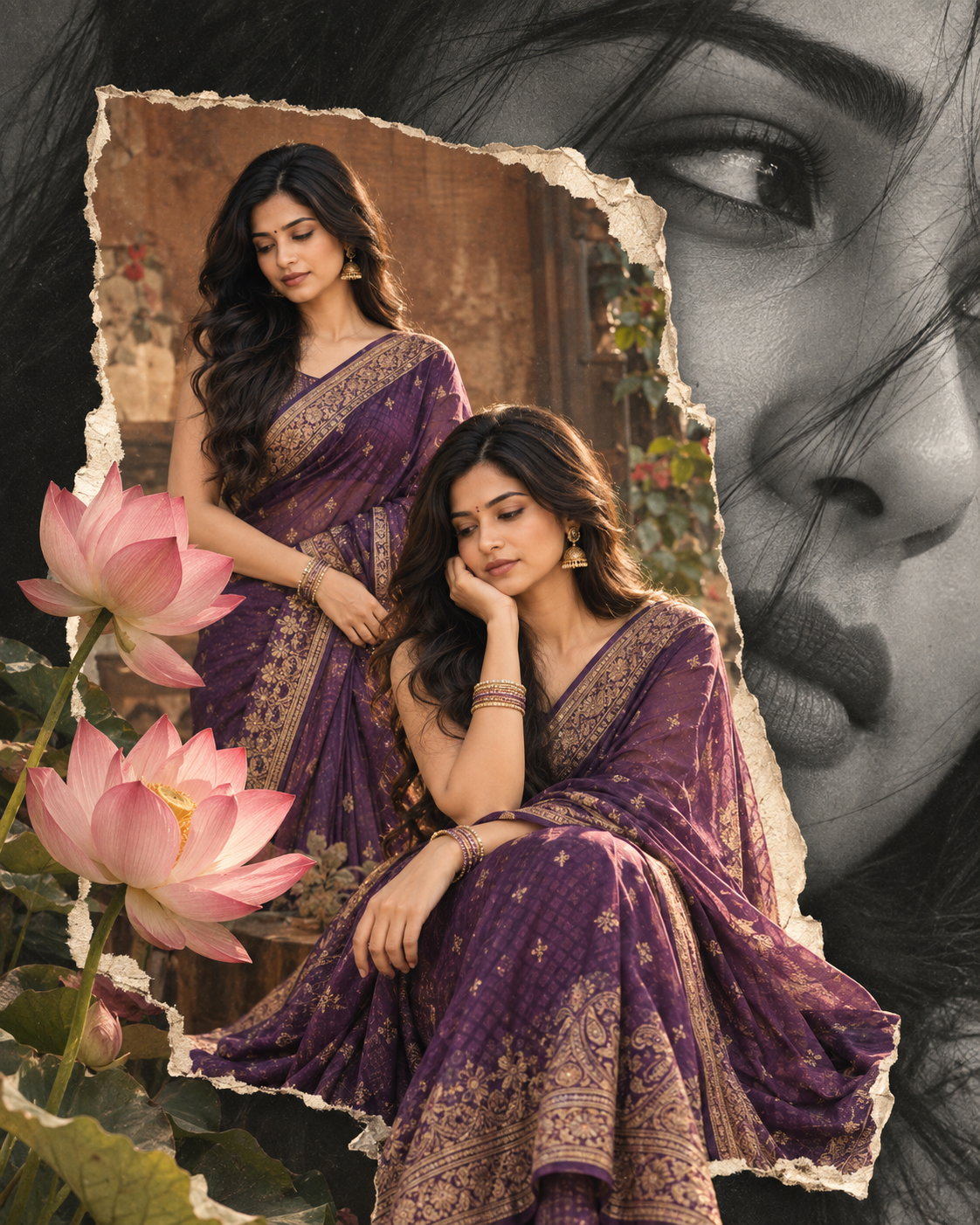 Girl poster card – 4