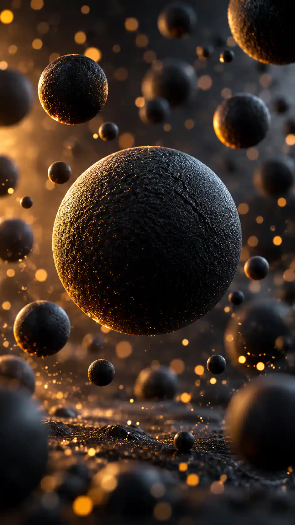 3D Ball Molecular – 4K